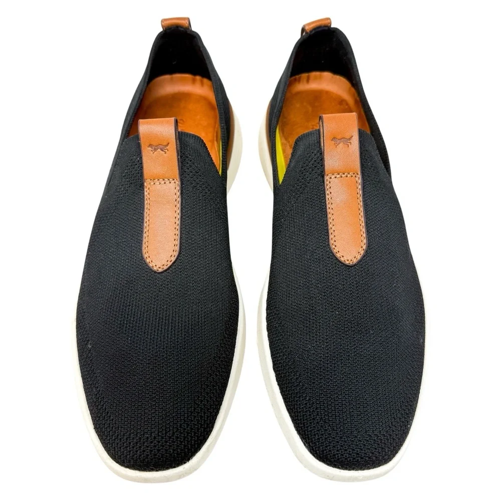 Wolf & Shepherd SwiftKnit Loafer Black White Shoes Men’s size 6 - Picture 8 of 12